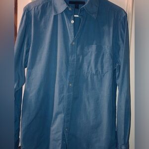 Old navy Blue Button-Up Shirt old navy size medium